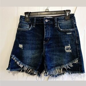 Discount Diva Brand Tulip Denim Shorts